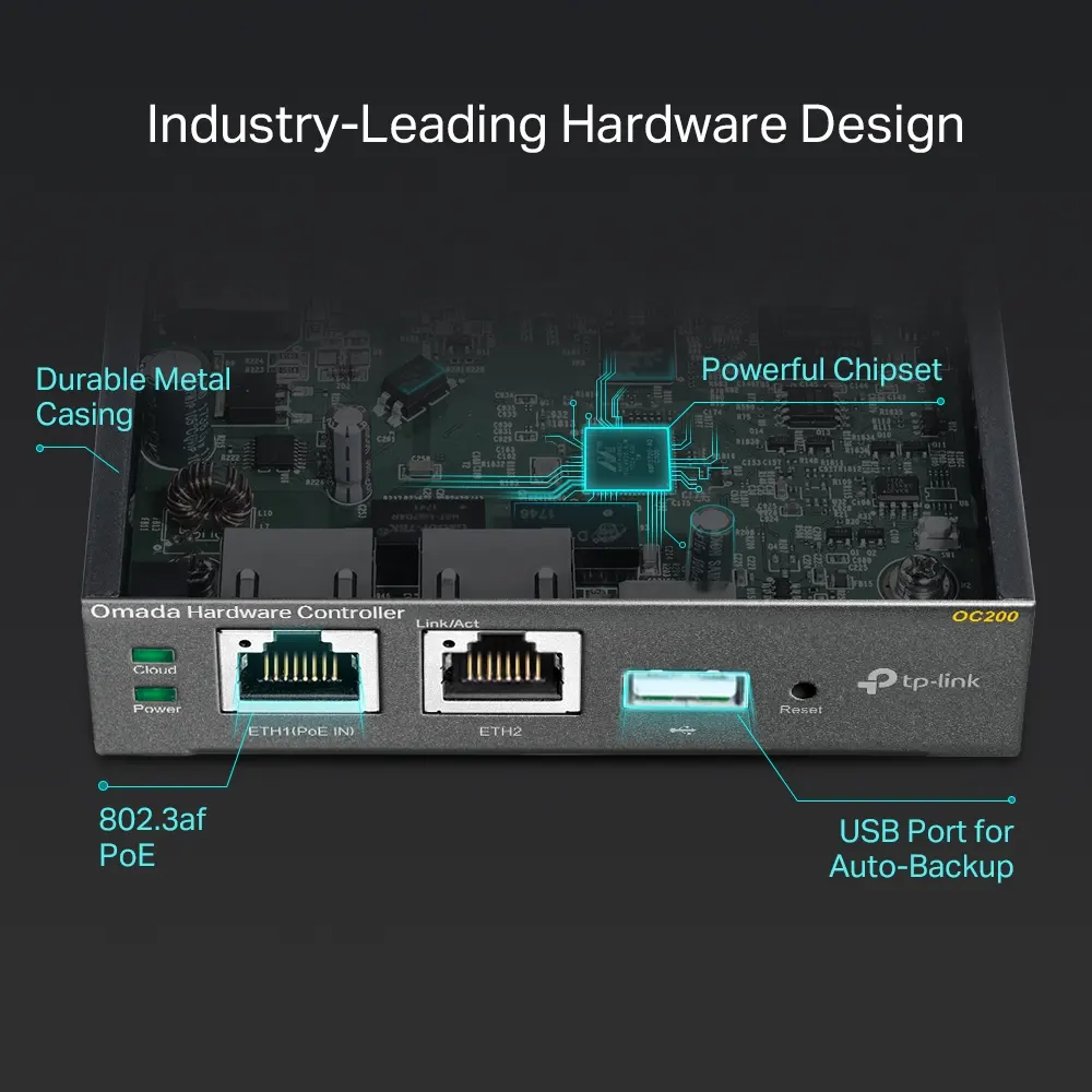 TP-Link OC200 Omada Hardware Controller view 4